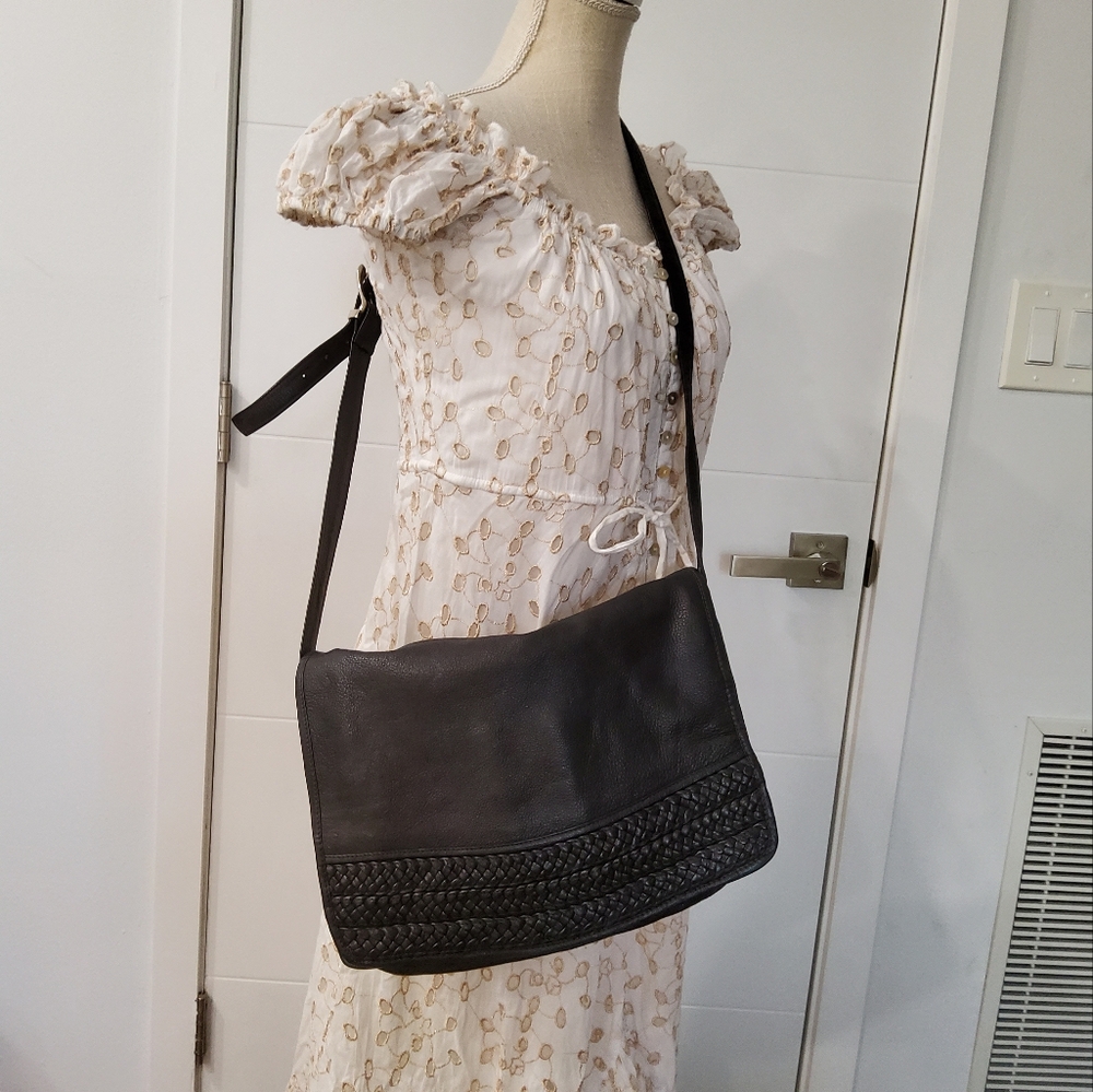 Tribeca Genuine Leather Crossbody Bag